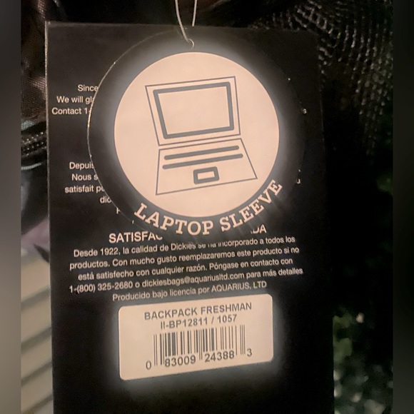 DICKIES🎒🌹Backpack- Roses - Picture 6 of 7